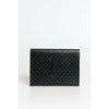 Trussardi Black Polyester Men Clutch
