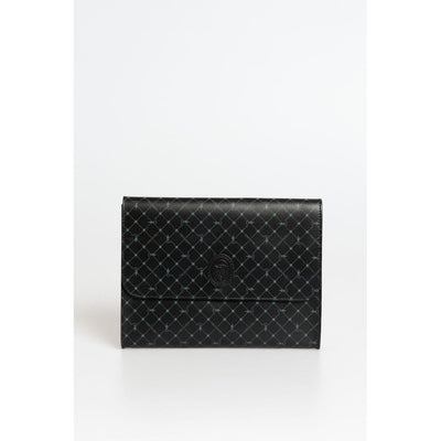 Trussardi Black Polyester Men Clutch