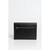 Trussardi Black Polyester Men Clutch