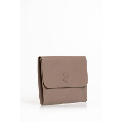 Trussardi Clutch-Tasche aus braunem Polyester
