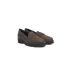 Cerruti 1881 Brauner Kuhfell-Loafer