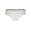 Karl Lagerfeld White Polyamide Women's Swim Brief