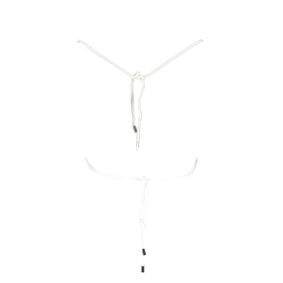 Karl Lagerfeld Weiße Bademode aus Elastan