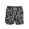 Karl Lagerfeld Black Polyester Men's Swim Trunk
