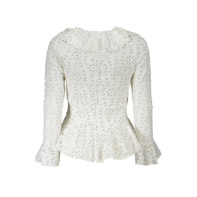 Desigual Bianco Cotton Women Blouse