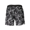 Karl Lagerfeld Black Polyester Men's Swim Trunk