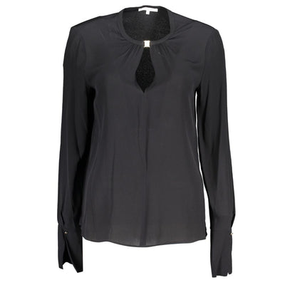 Patrizia Pepe "Black Viscose Women's Blouse"