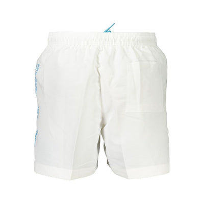 Calvin Klein Bianco Recycled Polyester Men's Swim Boxer