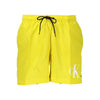 Calvin Klein Giallo Recycled Polyester Men's Swim Boxer