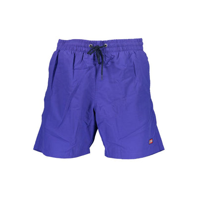 Norway 1963 Blu Poliammide Men's Swim Boxer