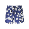 Karl Lagerfeld Blu Poliestere Men Swim Boxer
