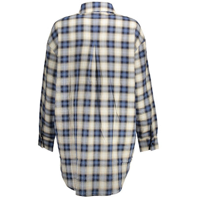 Desigual Blue Cotton Women Shirt