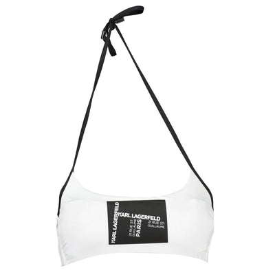Karl Lagerfeld White Polyamide Women's Swimsuit