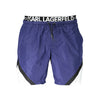 Karl Lagerfeld Blu Polyester Men Swim Boxer