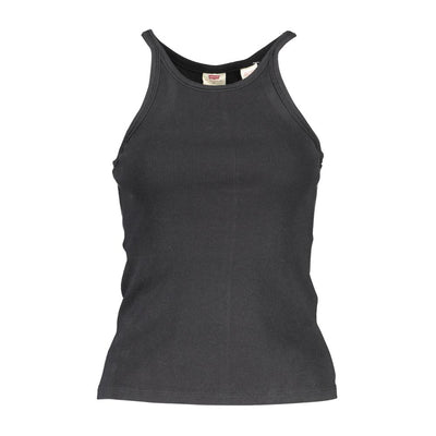 Levi's Black Cotton Womens Tank Top