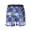 Karl Lagerfeld Blue Polyester Men's Swim Boxer