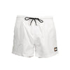 Karl Lagerfeld White Polyester Men's Swim Boxer