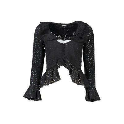Desigual Nero Poliammide Donna Blouse