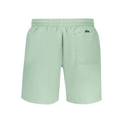 Norway 1963 Verde Poliammide Men's Swim Boxer