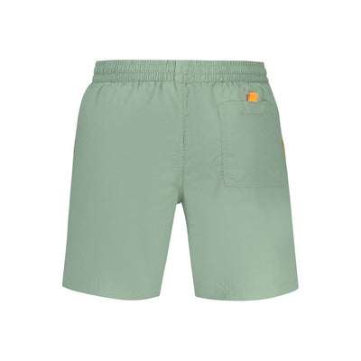 Norway 1963 Verde Poliammide Men's Swim Boxer