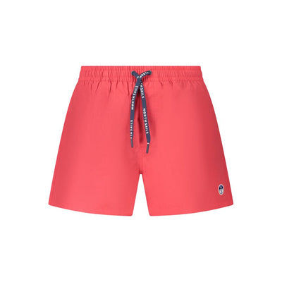 North Sails Red Nylon Men's Swim Boxer