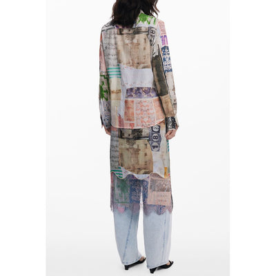 Desigual Beige Cotton Women Shirt