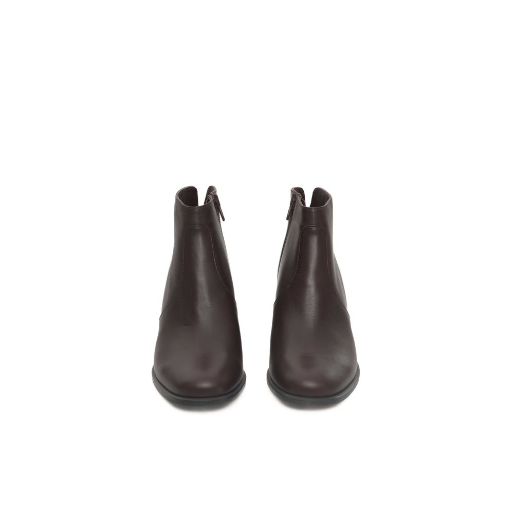 Cerruti 1881 Burgunderfarbener Rindslederstiefel