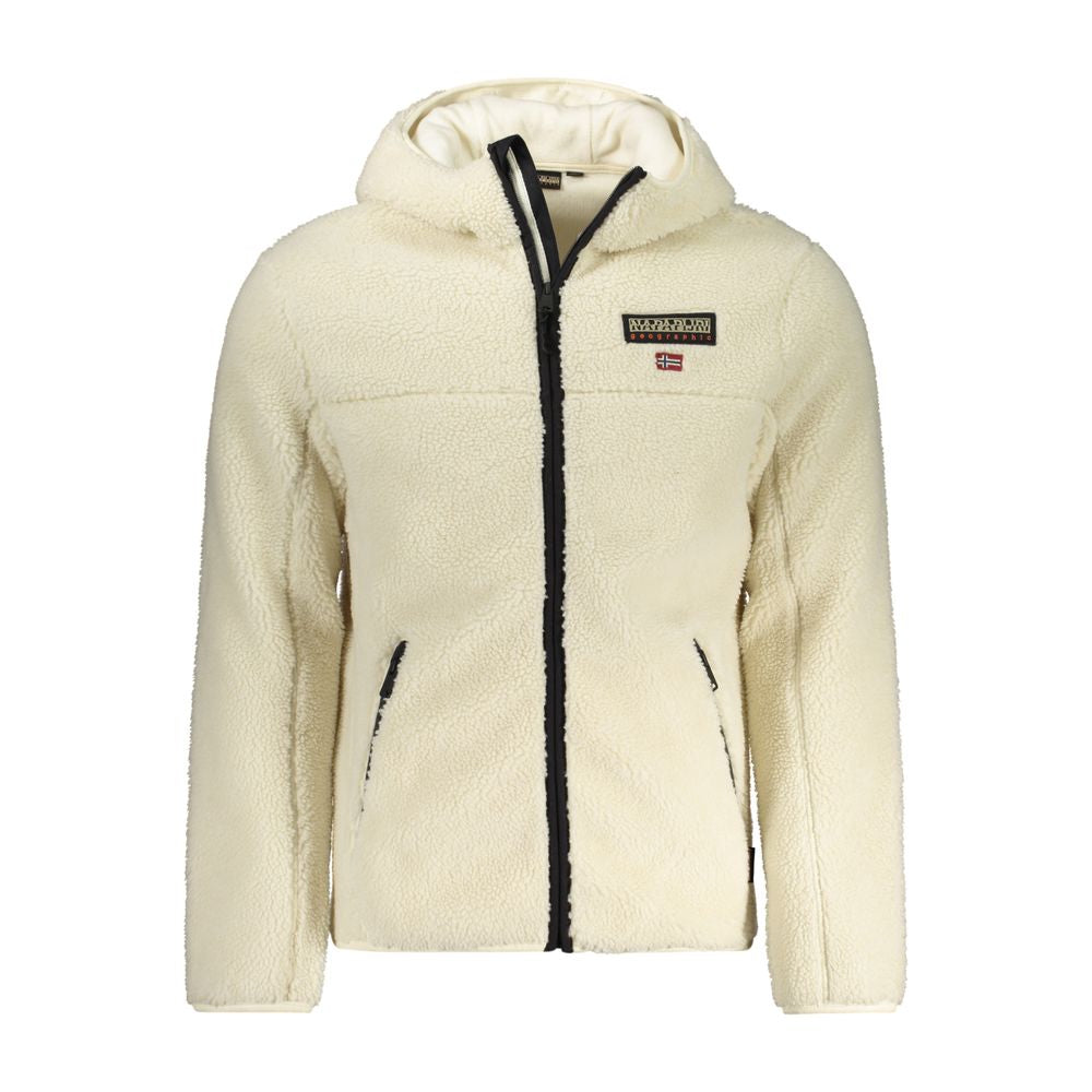 Napapijri Bianco Polyester Men Jacket