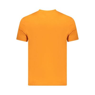 Napapijri Arancione Cotton Men T-Shirt