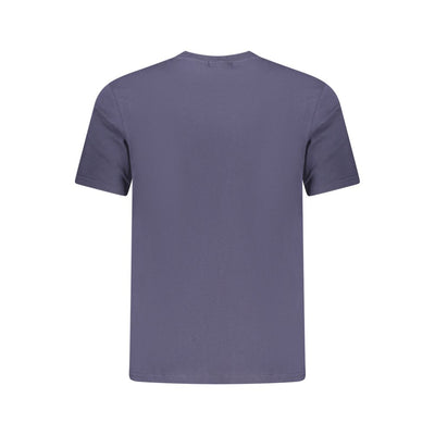 Napapijri Blue Cotton Men T-Shirt