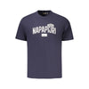 Napapijri Blue Cotton Men's T-Shirt