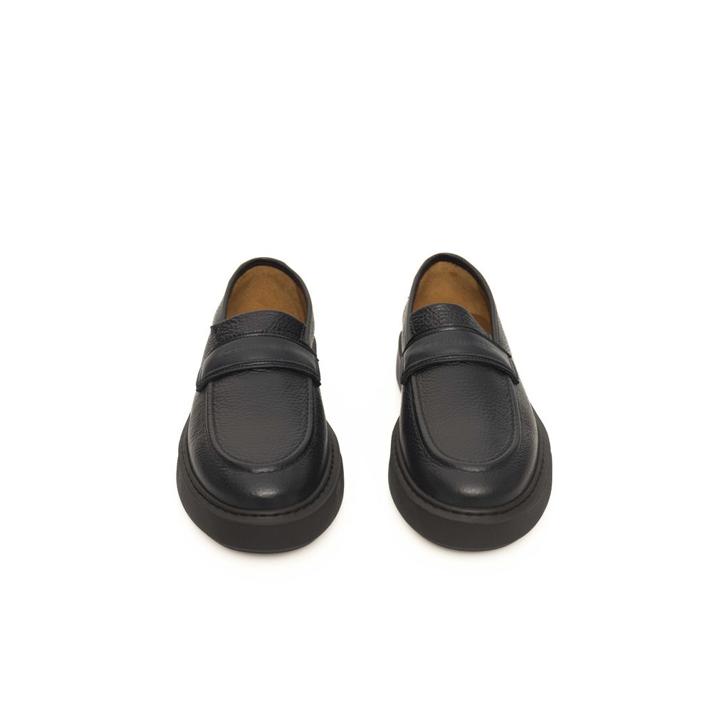 Cerruti 1881 Loafer aus blauem Rindsleder