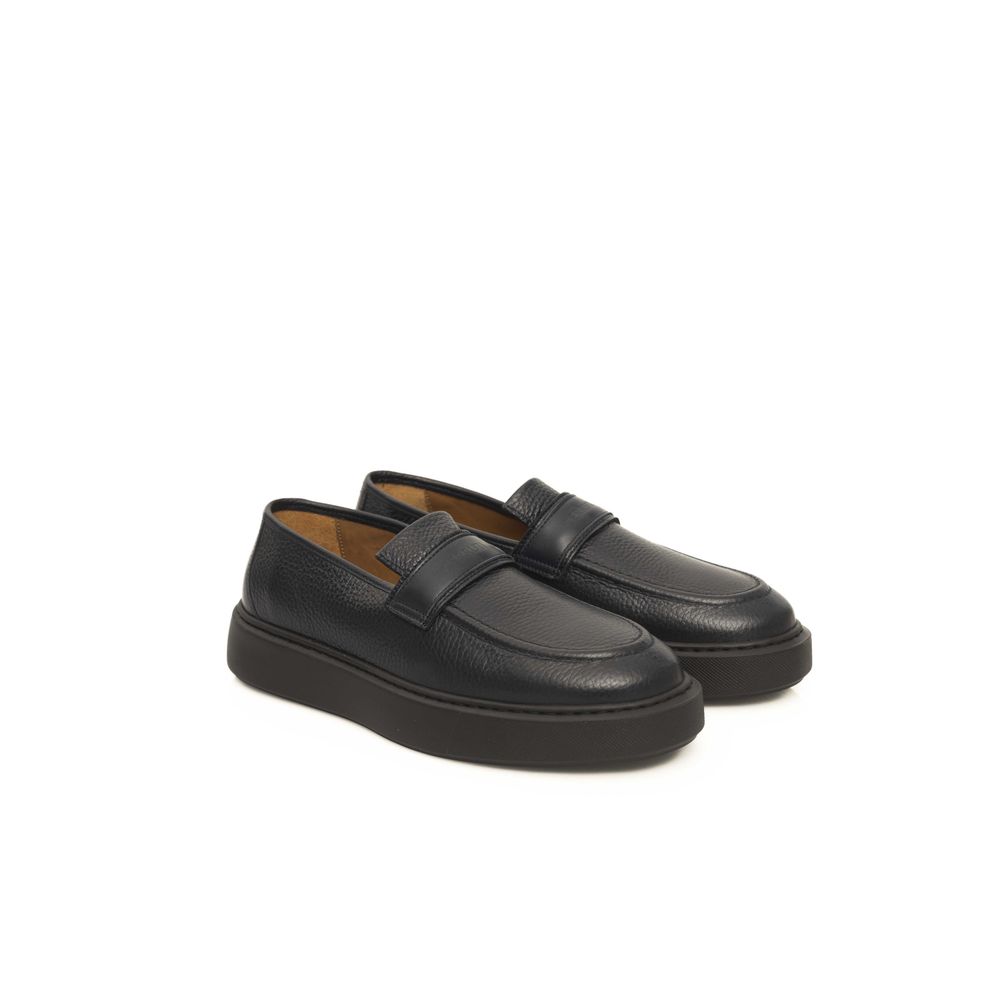 Cerruti 1881 Loafer aus blauem Rindsleder