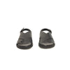 Cerruti 1881 Black Leather Men Sandal