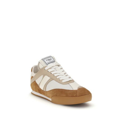 Chloé Bos Taurus Sneaker aus braunem Kalbsleder