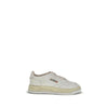 Autry White Leather Athletic Sneakers