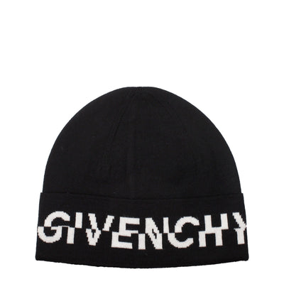 Givenchy Black Wool Beanie