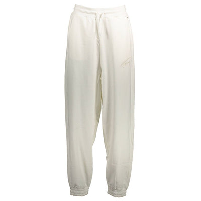 Tommy Hilfiger White Cotton Women's Sweatpant