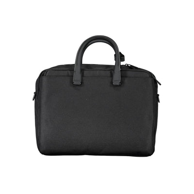 Calvin Klein Nero Polyester Men's Briefcase