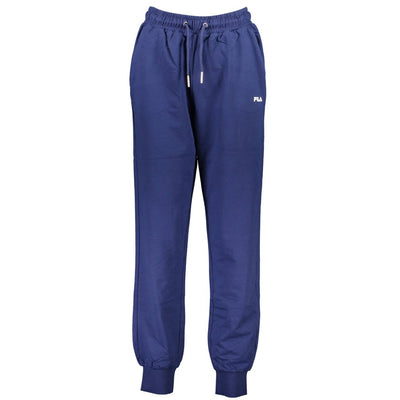 Fila Blu Cotton Women Sweatpant