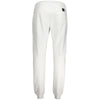 Cavalli Class Bianco Cotton Men Jogger Pant