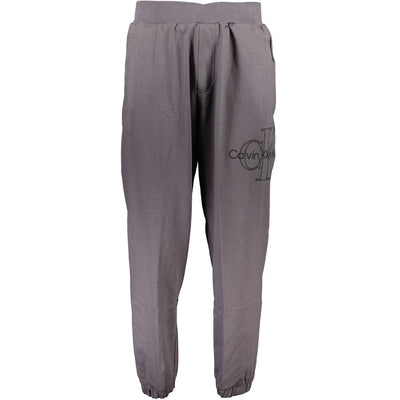 Calvin Klein Grigio Cotton Men's Sweatpant