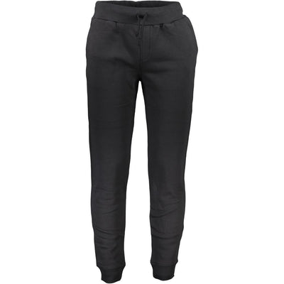 North Sails Black Cotton Men Sweatpants