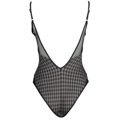 Karl Lagerfeld Black Polyamide Women's Swimsuit