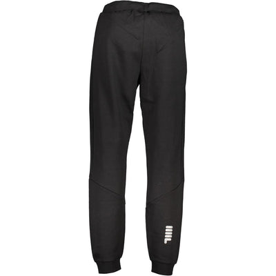 Fila Black Cotton Men's Sweatpant