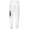Cavalli Class Bianco Cotton Men's Track Pant