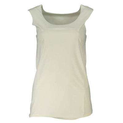 Patrizia Pepe Weißes Elastan-Tanktop