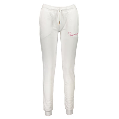 Cavalli Class White Cotton Women's Sweatpant