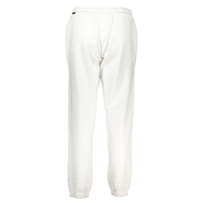 Napapijri White Cotton Athletic Pants