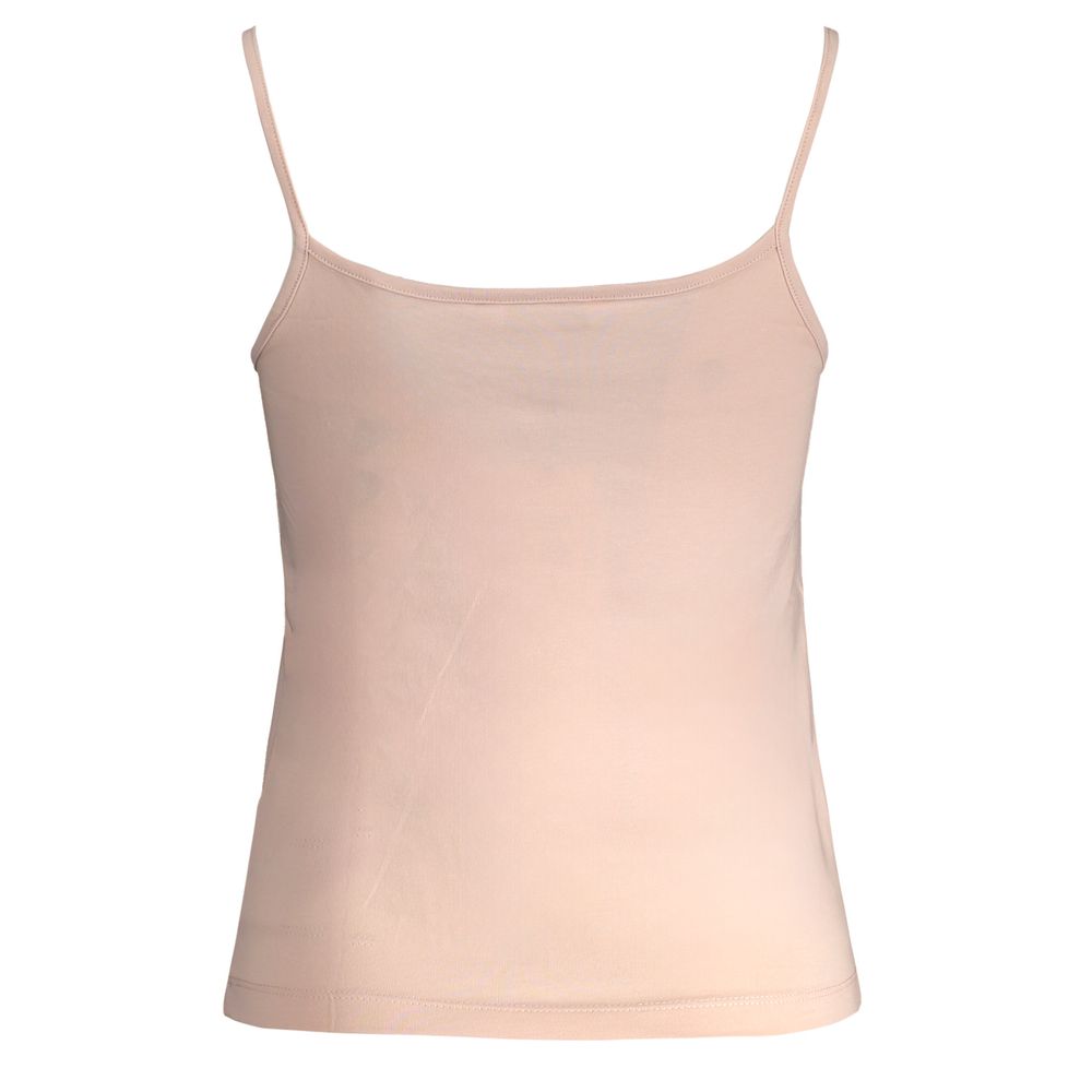 Calvin Klein Rosa Cotton Women Canotta